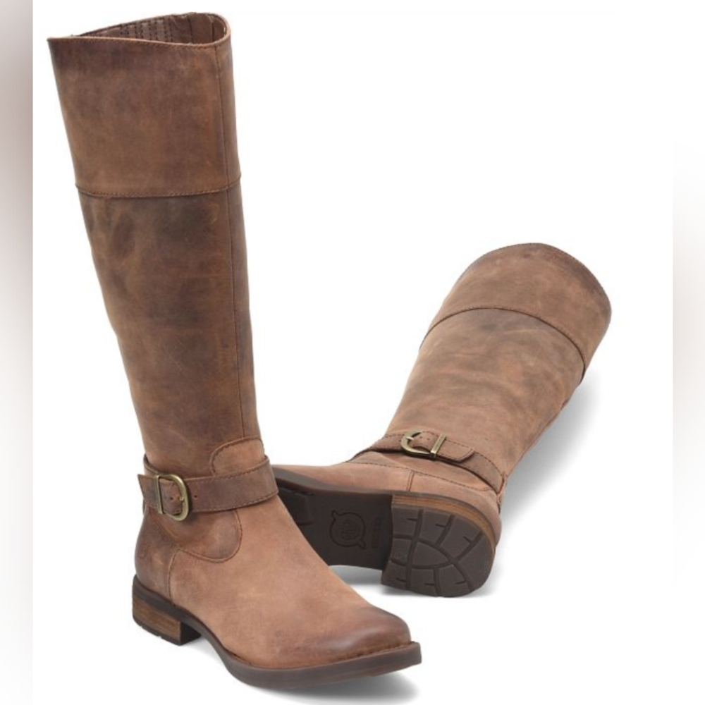 Born Braydon II Women's Brown Leather Boots